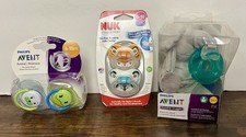 Philips Avent 2 Pack 6-18 Months  2 pack Nuk Orthodontic 6-18 months Soothie