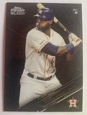 2020 TOPPS CHROME BLACK YORDAN ALVAREZ ROOKIE CARD #96 ASTROS