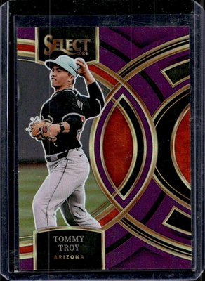 #ad Tommy Troy 2024 Panini Select #94 Purple Prizm 99 $3.49