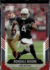 2021 Panini Chronicles #408 Rondale Moore Score Update Rookies Silver