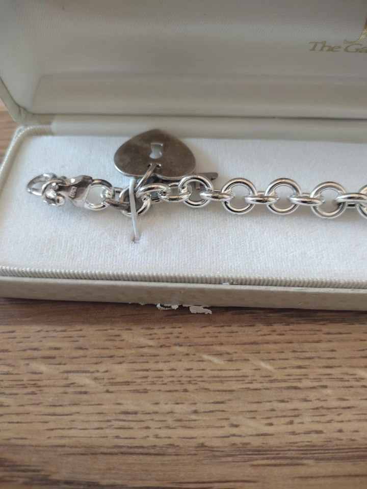 Women's 7 inch Jared 925 Sterling Silver Bracelet - Image 2 of 4