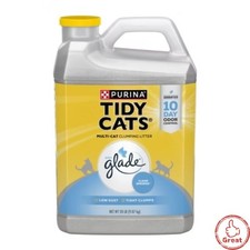 Purina Tidy Cats with Glade Tough Odor Solutions Multiple Cats Clumping Litter