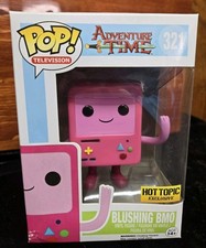 Funko POP! Adventure Time #321 Hot Topic Exclusive Blushing BMO Vinyl Bobble