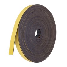 Magnetic Strip Roll, for DIY Crafts, Whiteboards, Refrigerator Magnets, Black