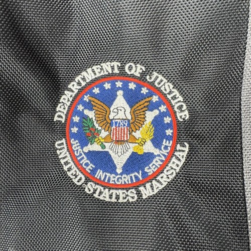 Department of Justice US Marshal Embroidered Logo Messenger Laptop Shoulder Bag - 第 2/12 張圖片