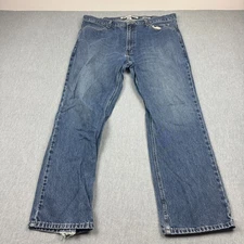 Harley Davidson Jeans Mens 40x32 Blue Classic Bootcut Cotton Denim 99027-09VM