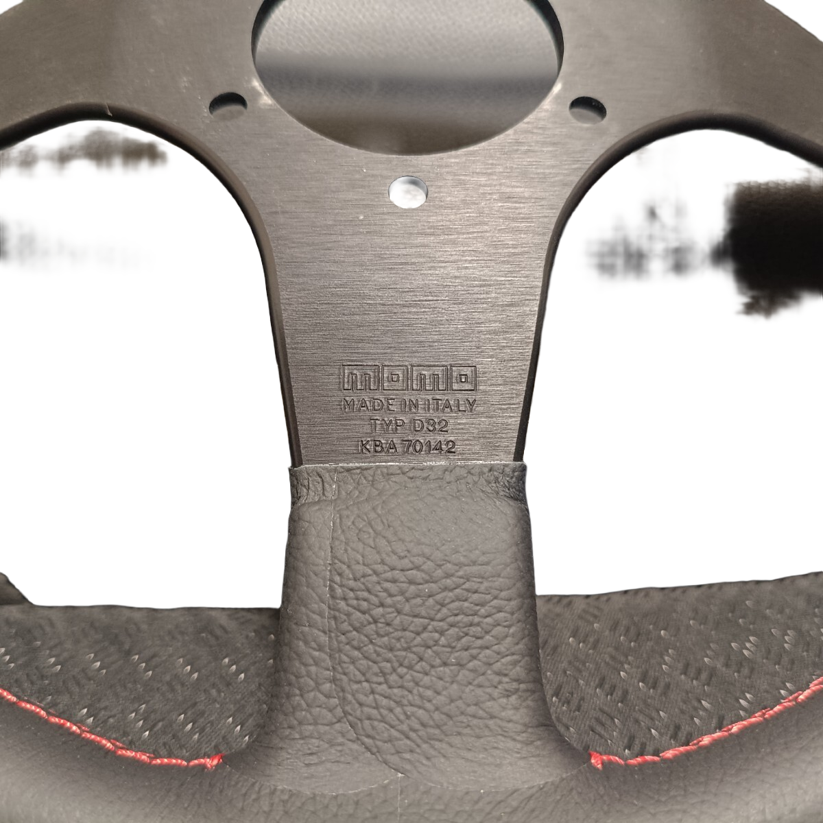 MOMO CORSE Steering Wheel 320mm Leather Type R Civic Accord NSX