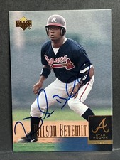 2001 Upper Deck Wilson Betemit Rookie Card In Person Auto. rookie card picture