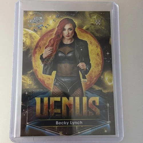2026 Topps Cosmic Chrome WWE Becky Lynch Planetary Pursuit - Venus SP #PPV-7