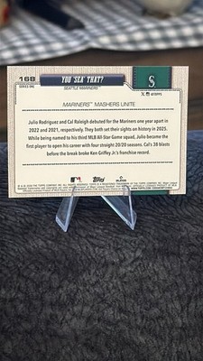 2026 Topps Series 1 - Seattle Mariners “You Sea That?” Rodriguez