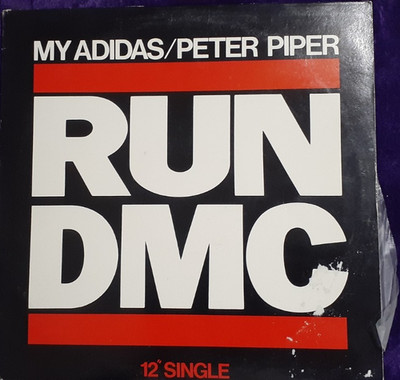 Run D.M.C. My Adidas Peter Piper Vinyl Record Single
