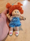 Vintage Cabbage Patch Kids Pin Ups Mini Plush 5 Inch Red Head