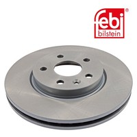 2X Febi Bilstein Bremsscheibe 39186 FüR Chevrolet Opel