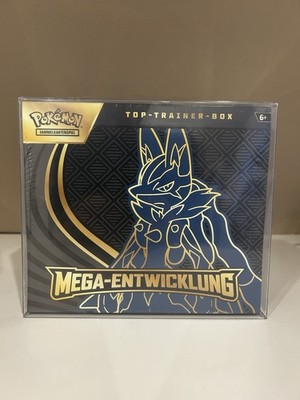 Pokemon Mega Entwicklung Lucario Top Trainer Box Deutsch   Sealed OVP