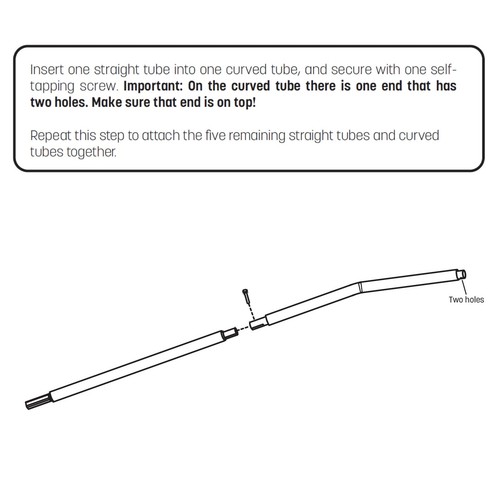 Trampoline Single Enclosure Pole Set Galvanized for Safety and Stability - Picture 3 of 6
