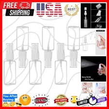 Portable 6 Pack 30ml Empty Spray Bottles - Perfect for Travel & Organization