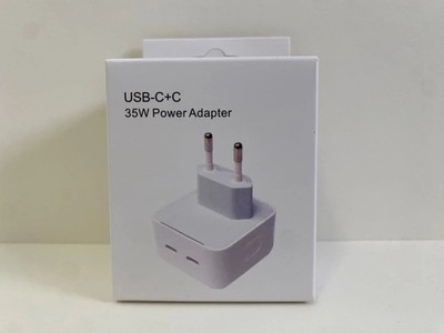 Original Apple 35W USB-C Power Adapter iPhone 17 16 15 iPad AirPods Netzteil