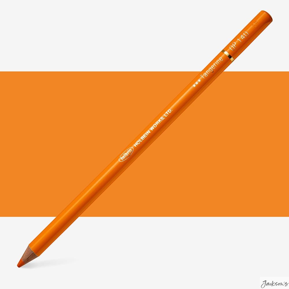 Holbein Artists' Coloured Pencil Pigment 3.8mm Core Tangerine Drawing