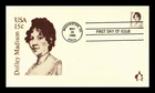 DR JIM STAMPS US COVER DOLLEY MADISON FIRST LADY FDC ANDREWS CACHET