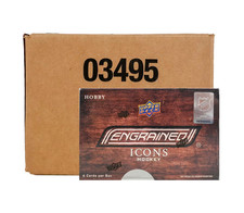 2024-25 Upper Deck Engrained Icons Hockey Hobby 10-Box Case