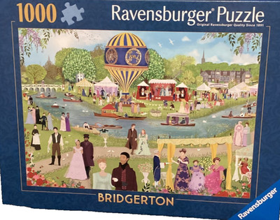 Ravensburger 1000 pc. Bridgerton, Seeing and Being Seen 2025, Jigsaw Puzzle NIB