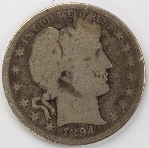 1894 Barber Half Dollar