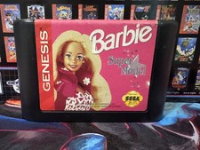 Barbie Super Model (Sega Genesis, 1992) Works Cartridge Only