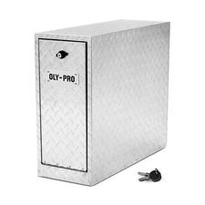 Truck Bed Tool Box with 5-Drawer Slides | Lockable Heavy-Duty Steel Tool Ches...