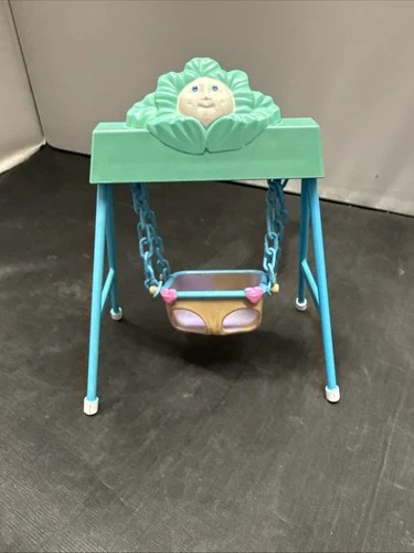 1984 Cabbage Patch Kids Play Swing Set Doll Accessory Toy Vintage