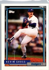 1992 Topps Gold Kevin Gross Los Angeles Dodgers #334