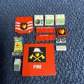 LEGO City 7240 Fire Station 100% Complete W/Box & Instructions Good Shape