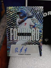 2021 Leaf Pro Set #FF-RP1 Robert Pauson Auto Oakland A's 