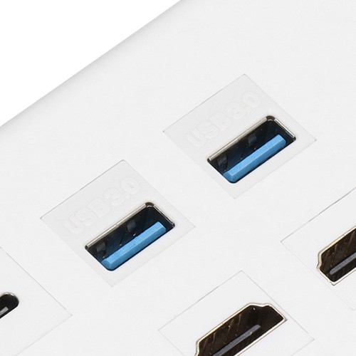 6 Port Wall Plate 2xHD Multimedia Interface 2xUSB3.0 1xType C 1xCat6 Ethernet CB - Afbeelding 20 van 22