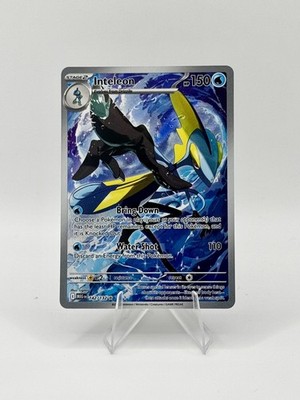 Pokémon Inteleon Illustration Rare HOLO 142/132 Me01: Mega Evolution TCG Card !!