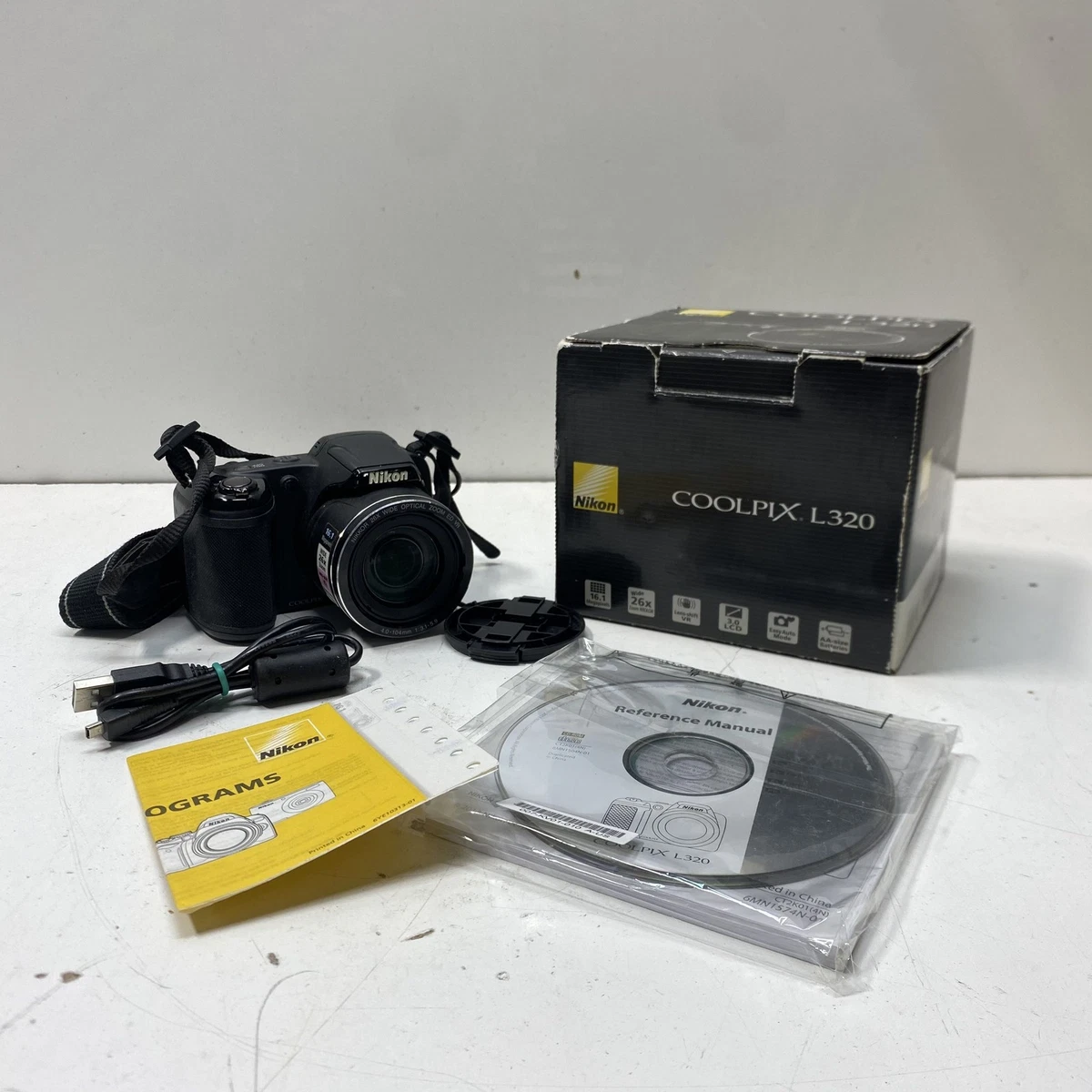 Nikon COOLPIX L320 Digital Cameras for sale | eBay