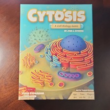 Genius Games Cytosis Board Game Cell Biology Theme Virus Expansion
