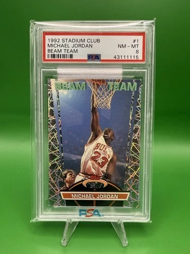 1992-93 Topps Stadium Club - Beam Team Michael Jordan #1
