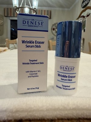 Dr. Denese Wrinkle Eraser Serum Stick for Targeted Wrinkle Treatment, .5 oz.