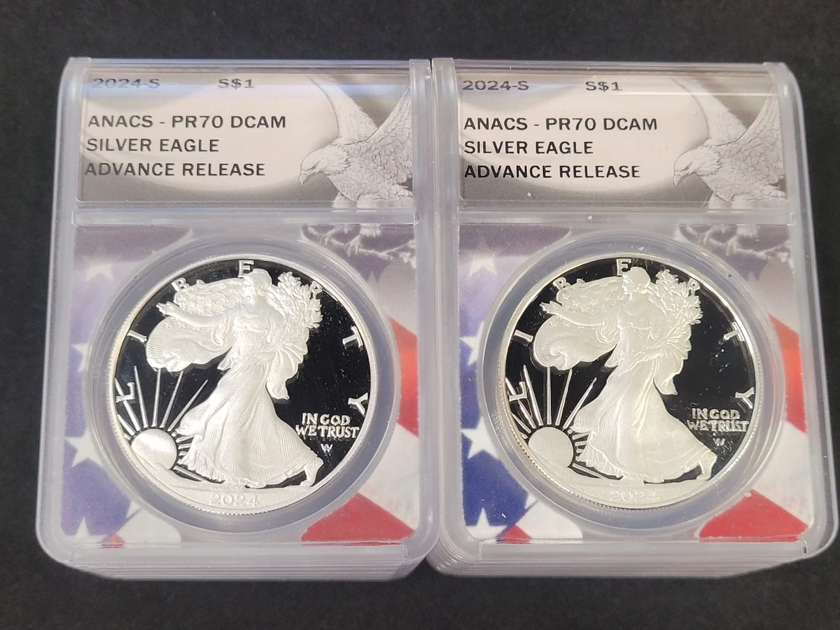 ANACS Certified PR 70 Silver Bullion Coins for sale | eBay