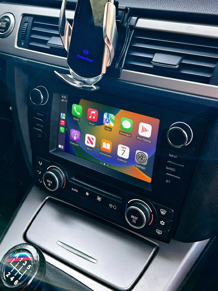 For BMW 3 Series E90 328i 335i 7"Android 13 Car GPS Stereo Radio Carplay DSP - Image 2 of 4