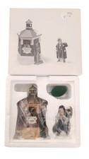 Dept 56 Brixton Road Watchman Heritage Village Set of 2 #58390 Vintage New