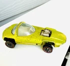 Hot Wheels Redline 1968 Silhouette US Antifreeze with White Interior Original
