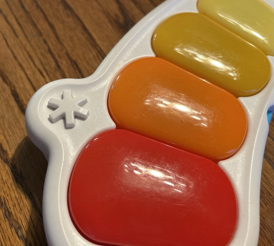 Centro de actividades Skip Hop forro plateado nube piano música luces repuesto Foto 4 de 4