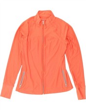GAP Womens Tracksuit Top Jacket UK 14 Medium Orange Polyester AR88