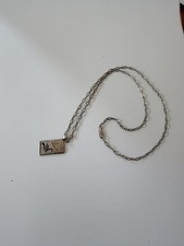 white trash charms willy wonka golden ticket necklace