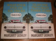 6 Margaret Lashey Val Fremden Series Books - Glad One, Two Crazy, Three Dumb, +