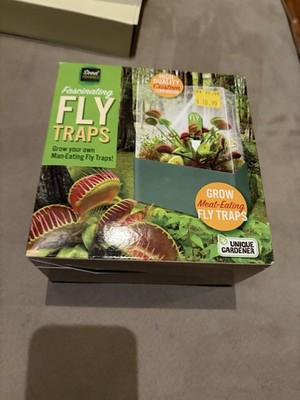 Grow Venus Fly Traps Terrarium Kit Unique Gardner Meat Eating Fly Traps