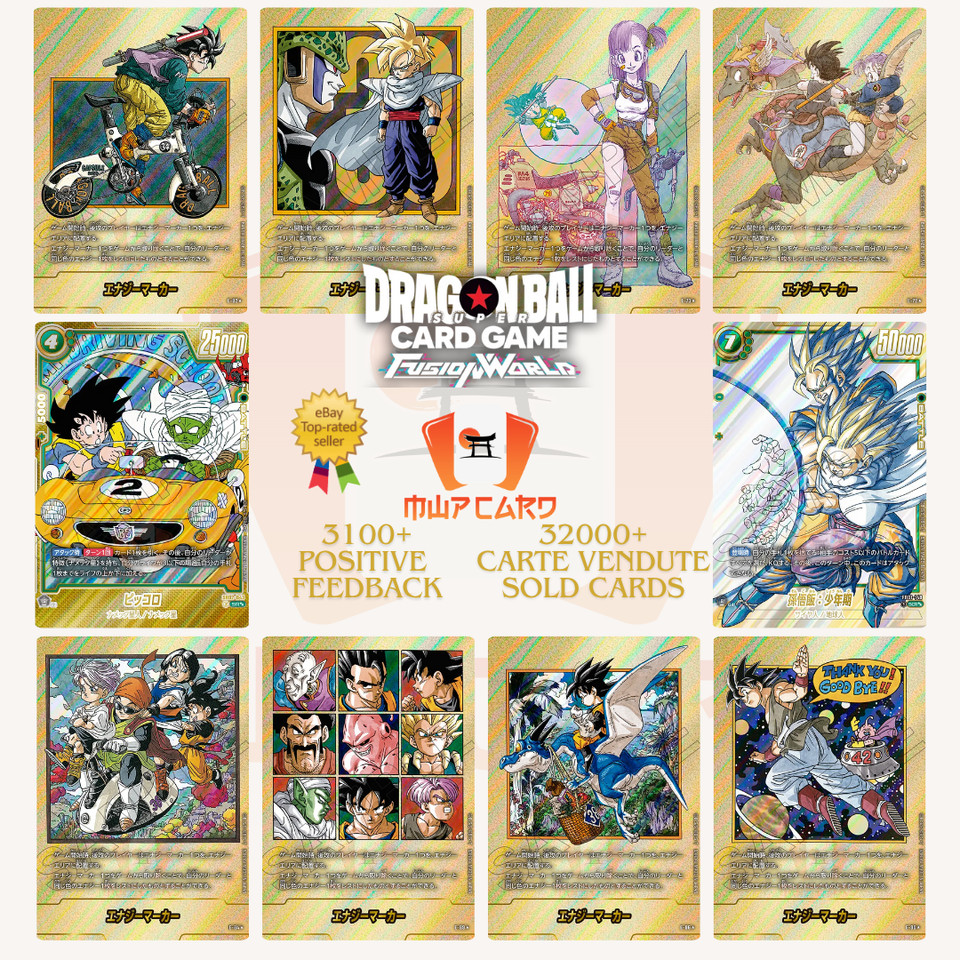 Dragon Ball Fusion World SB02 Manga Booster ALL CARD LIST JAP PREORDER SB-02