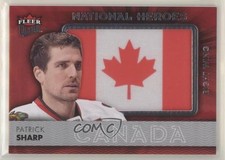 2014-15 Fleer Ultra National Heroes Manufactured Flag Patrick Sharp Patch a3q