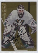1999-00 ITG Be A Player Millennium Signature Series Gold Guy Hebert #5 Auto 10lp